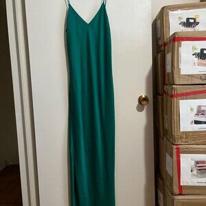 100% Real Silk Night Gown Size S-M
